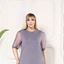 Immagine di CURVY GIRL TOP WTH CHIFFON SLEEVE AND SPARKLE